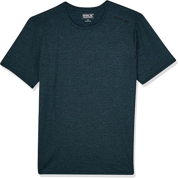 SKECHERS Men's Skech-Air Tee, 2XL, Navy Green, M1TS264. Buyers Note - Disc
