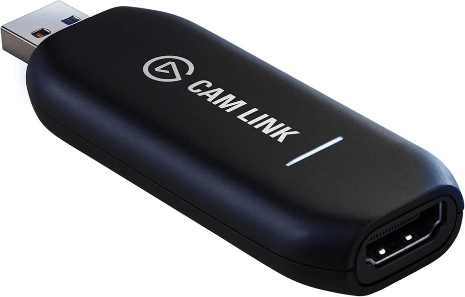 ELGATO Cam Link 4K, External Camera Capture Card, Stream and Record with DS