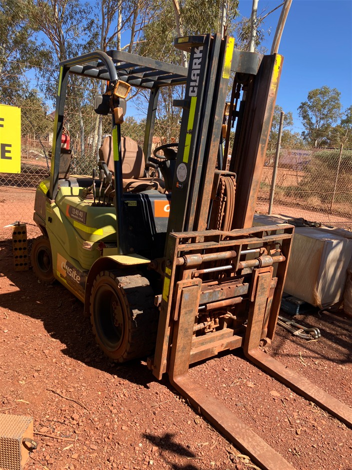 2017 CLARK GTS30D Forklift - 3.0t - 3.0m - Diesel - Tom Price