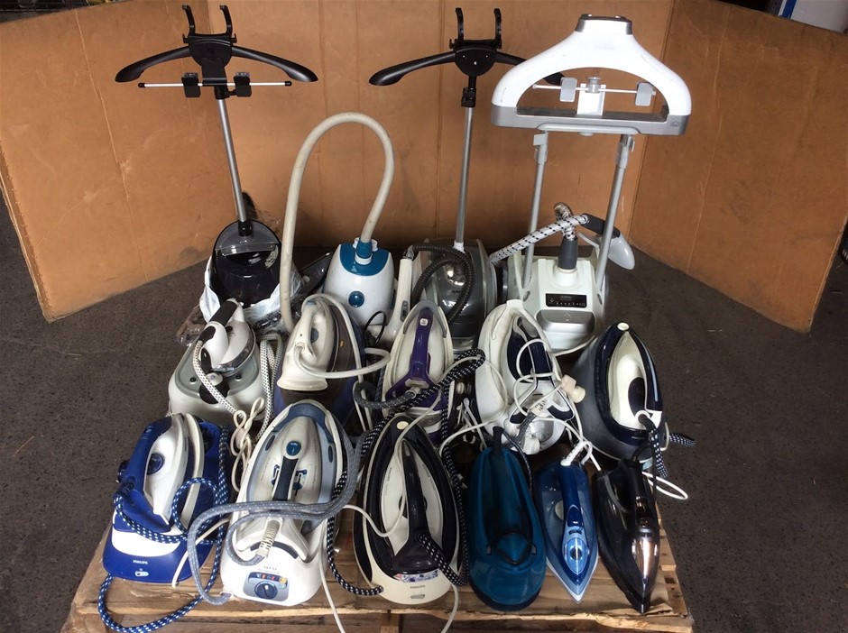 Mixed Lot Steam Irons & Garment Steamers