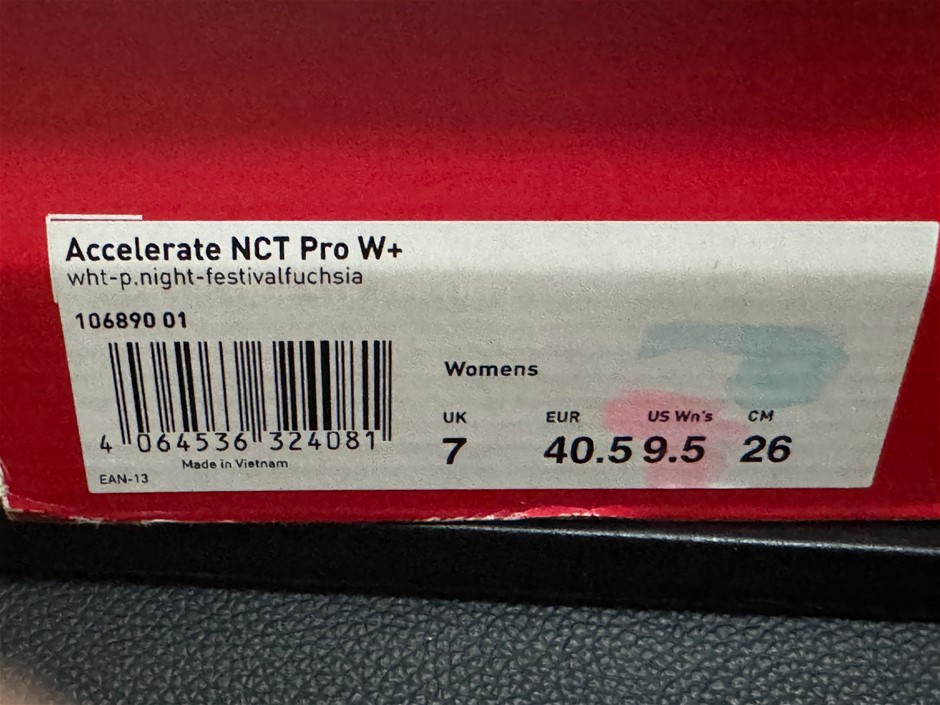 PUMA ACCELERATE NCT PRO W+ UK SIZE 7 USA SIZE 9.5