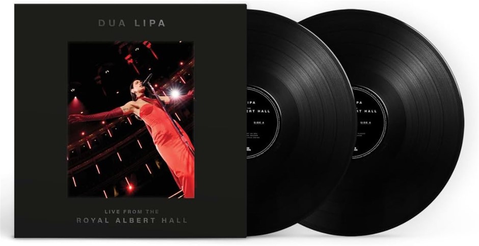 DUA LIPA "Live From The Royal Albert Hall" Vinyl. NB: Small Mark On Disc 2.