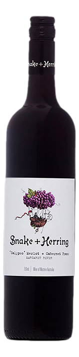 Snake + Herring Calypso Cabernet Franc + Merlot 2022 (6x 750mL) WA