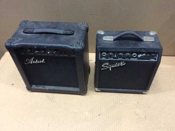 Squier SP-10&Artist Guitar Amplifiers (Lot of 2)