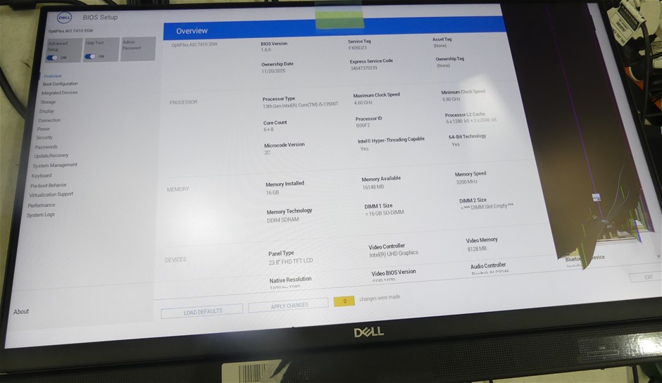 Pallet Of Dell Assorted Model All-in-One Desktops Approx Includes