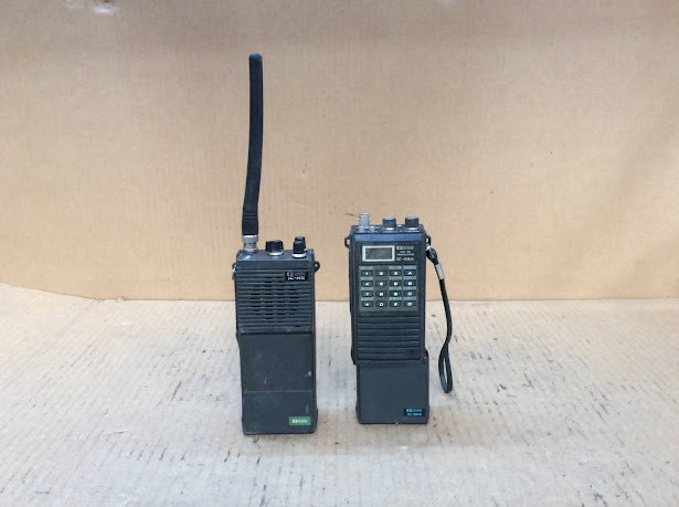 Icom IC-02A&IC-H6 Handheld VHF Transceivers (Lot of 2)