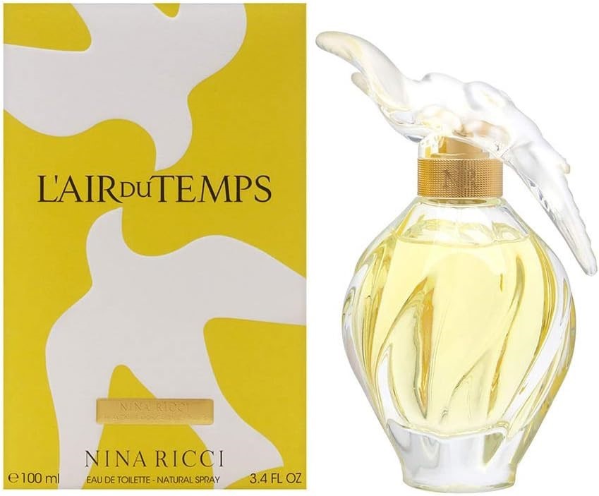 NINA RICCI L'air Du Temps Eau De Toilette Spray, 100ml.