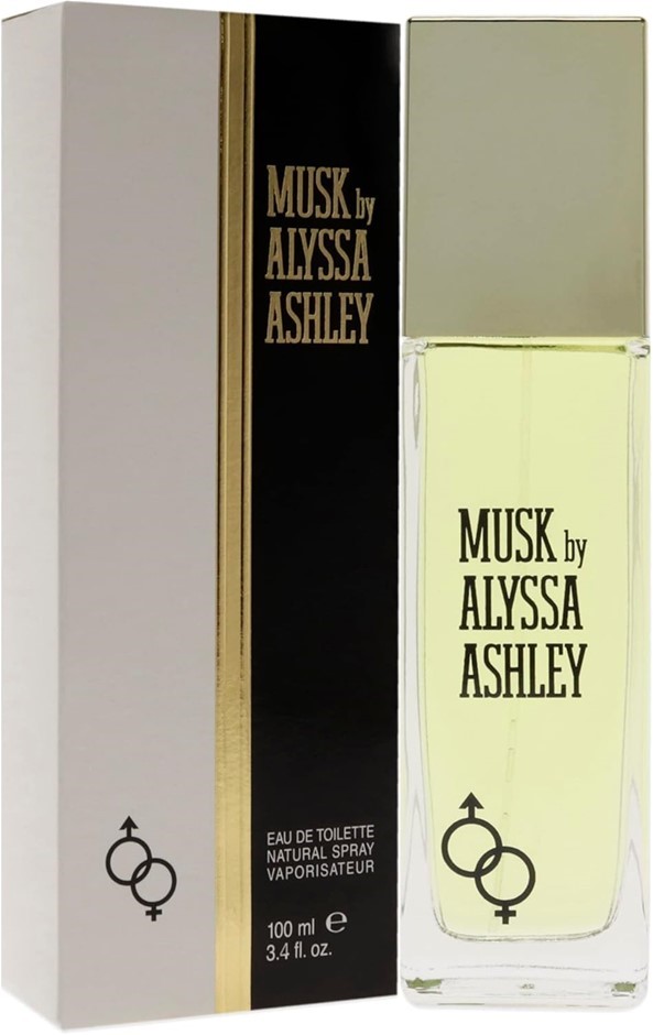ALYSSA ASHLEY Musk Eau De Toilette Spray For Women, 100ml. Buyers Note -