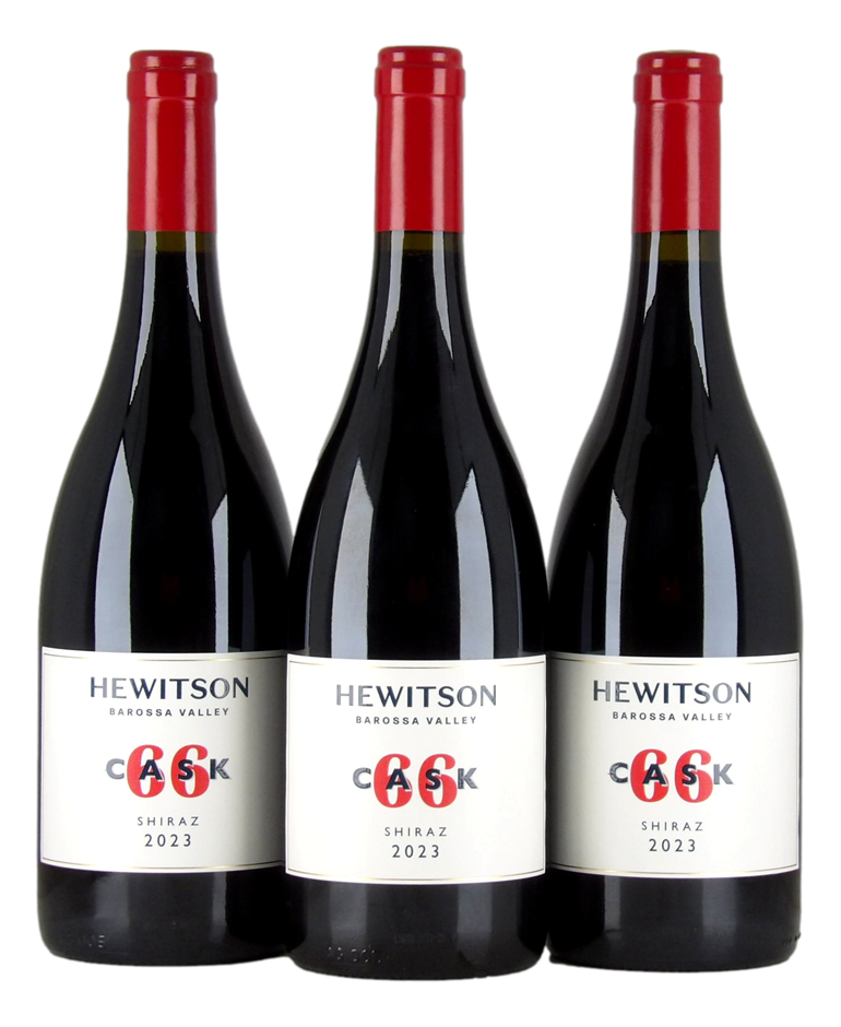 Hewitson Cask 66 Shiraz 2023 (3x 750mL), SA.