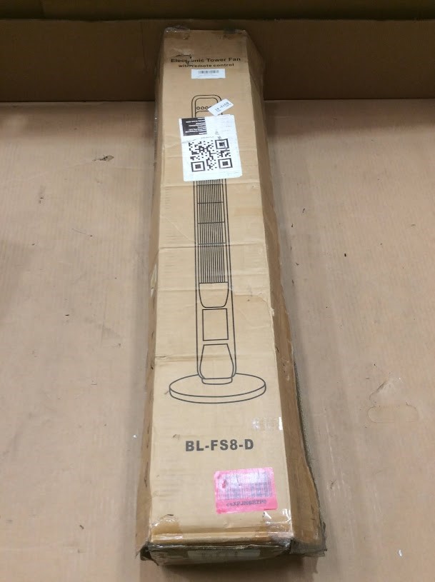 Unknown Brand BL-FS8-D Electronic Tower Fan - New Unboxing