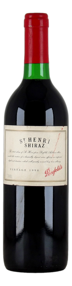 Penfolds St Henri Shiraz 1998 (1x 750mL), SA.