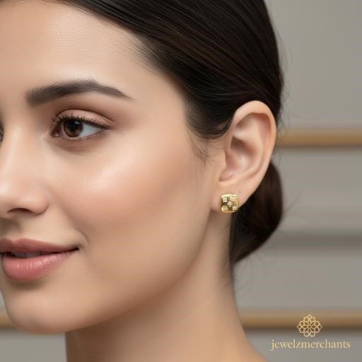 22K/Italy Gold Filled Earring -(stamped 22K/Italy)-Warranty Quality