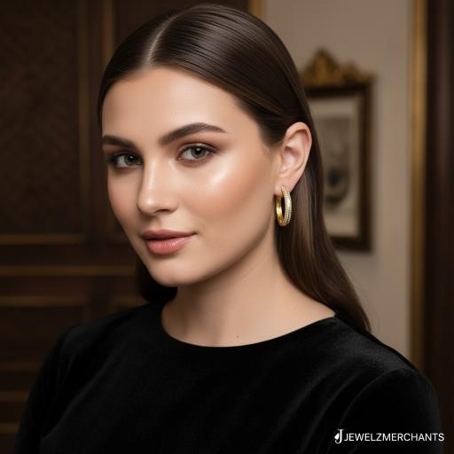 22K/Italy Gold Filled Earring -(stamped 22K/Italy)-Warranty Quality