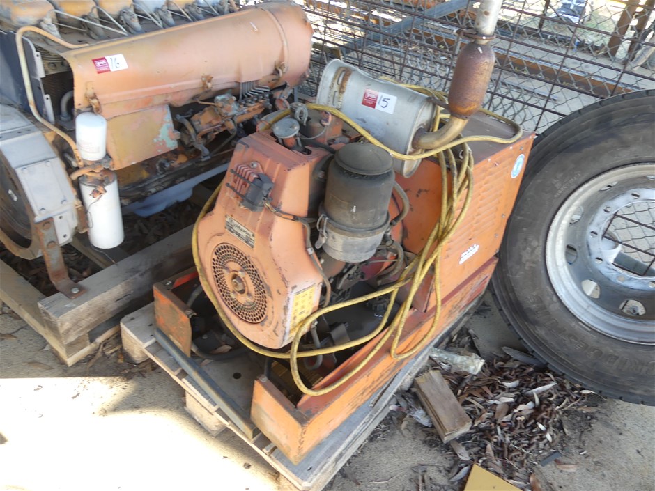 Lombardini 7LD740/125376052 Petrol Powered ARC Welder