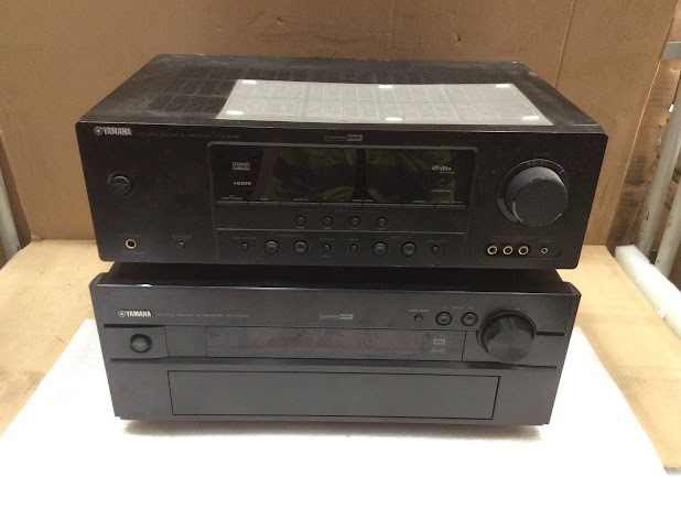 Yamaha RX-V3000&HTR-6130 Natural Sound AV Receivers (Lot of 2)