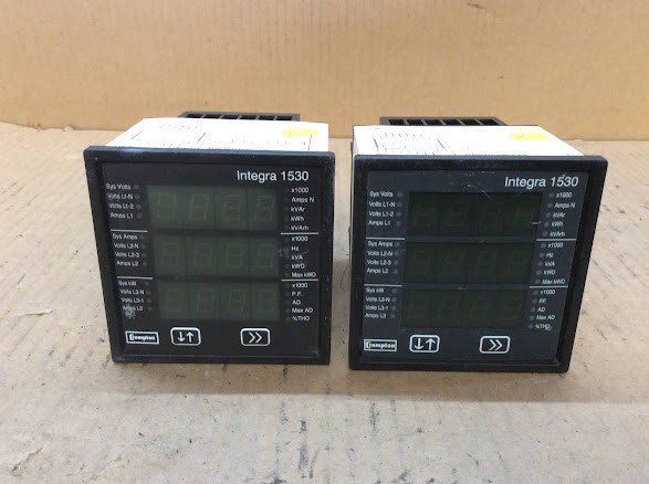 Crompton Integra 1530 Digital Metering Systems (Lot of 2)