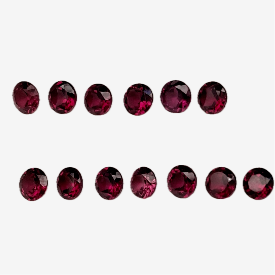 2.5mm Rhodolite