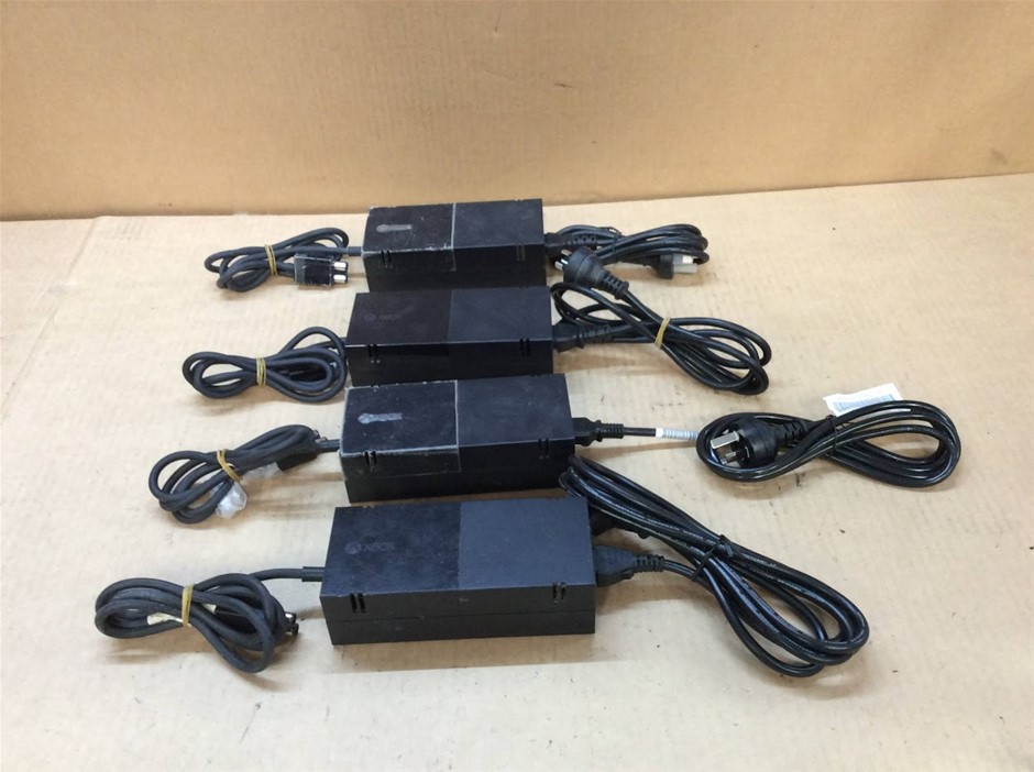 Microsoft Xbox One Power Supply Adapter 220W (Lot of 4)
