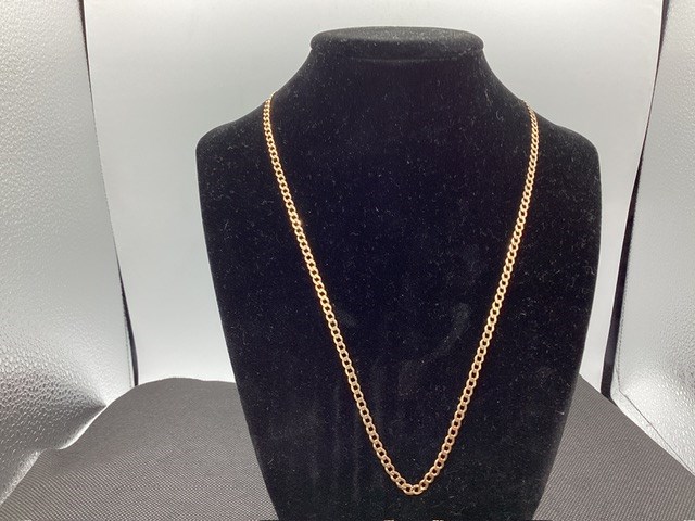 1 x Stamped 9ct Yellow Gold, Chain Necklet