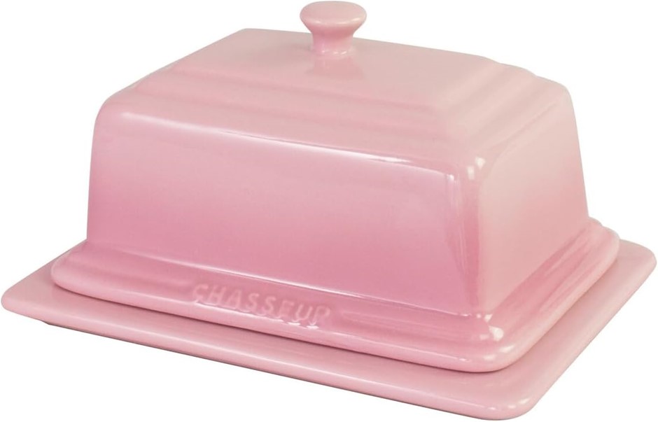 CHASSEUR La Cuisson Butter Dish, Cherry Blossom Pink 9.5 cm*12.0 cm*16.5 cm