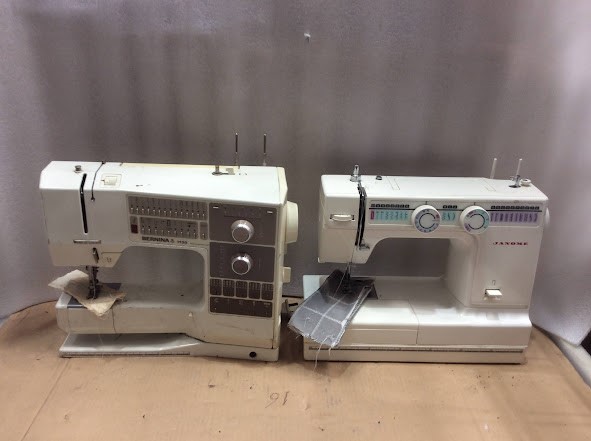 Bernina 1130&Janome RX18S Sewing Machines (Lot of 2)