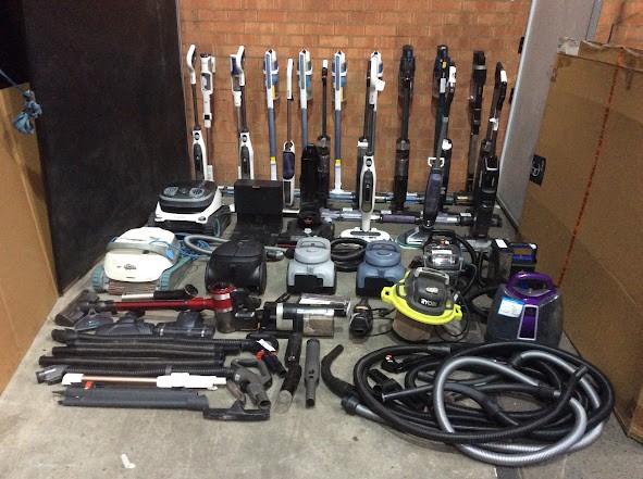 Shark/Ryobi Mixed Brand and Model Vacuum Cleaner and parts