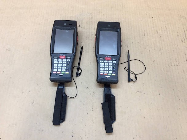 Denso Barcode Scanner Handheld Terminal (Lot of 2)