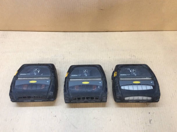 Zebra ZQ520 Mobile Thermal Printers (Lot of 3)