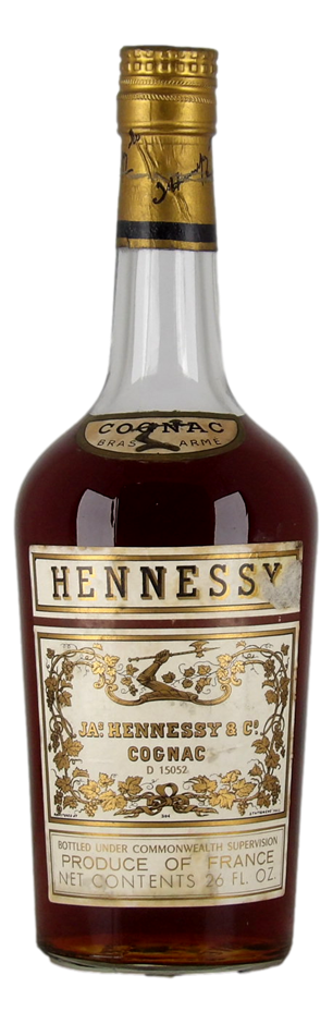 Hennessy Cognac - from 1960s (1x 26 fl.oz) France