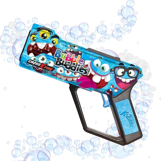 KAZAANG BubbleZ Bubble Gun Kids Bubbles Gun With Large Capacity Tank.