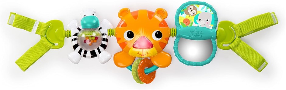 BRIGHT STARTS Take Along Carrier Toy Bar