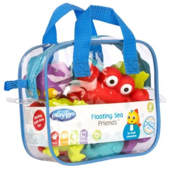 2 X Playgro: Floating Sea Friends (Fully Sealed) (NEW 7 pc)
