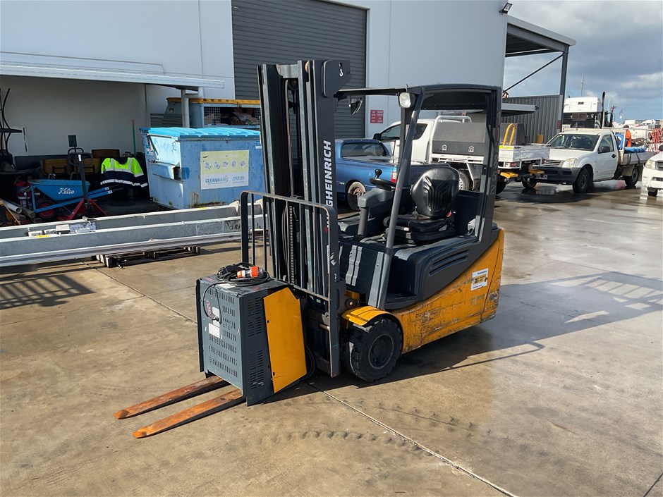 <p>Jungheinrich EFG218 Counterbalance Forklift</p>