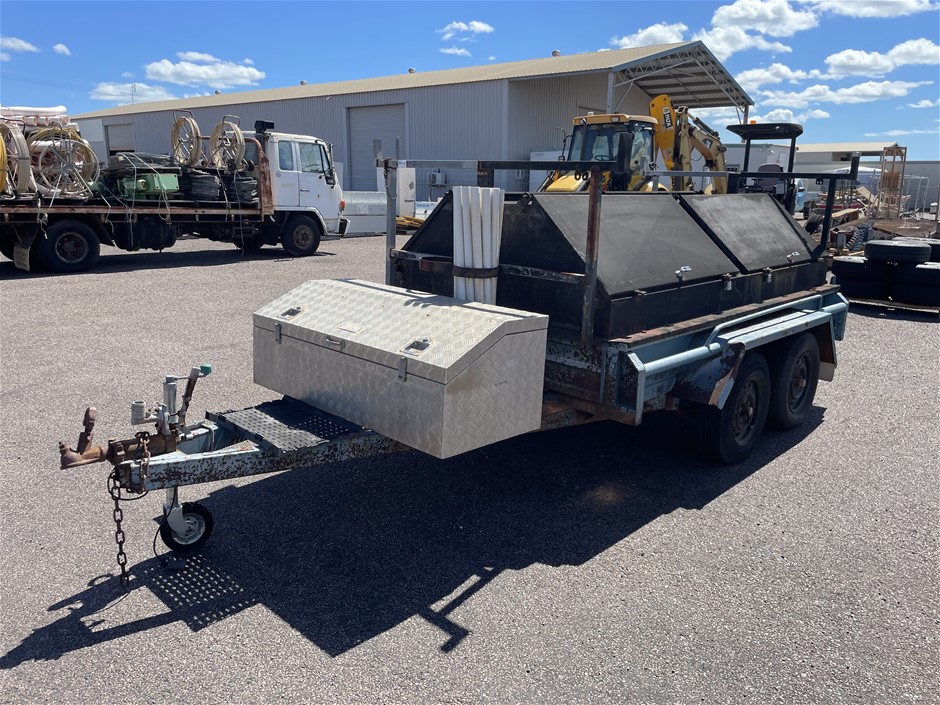 2006 Victorian 9x5 Trailers Tradie Tandem  (Tradie Trailer and Contents)