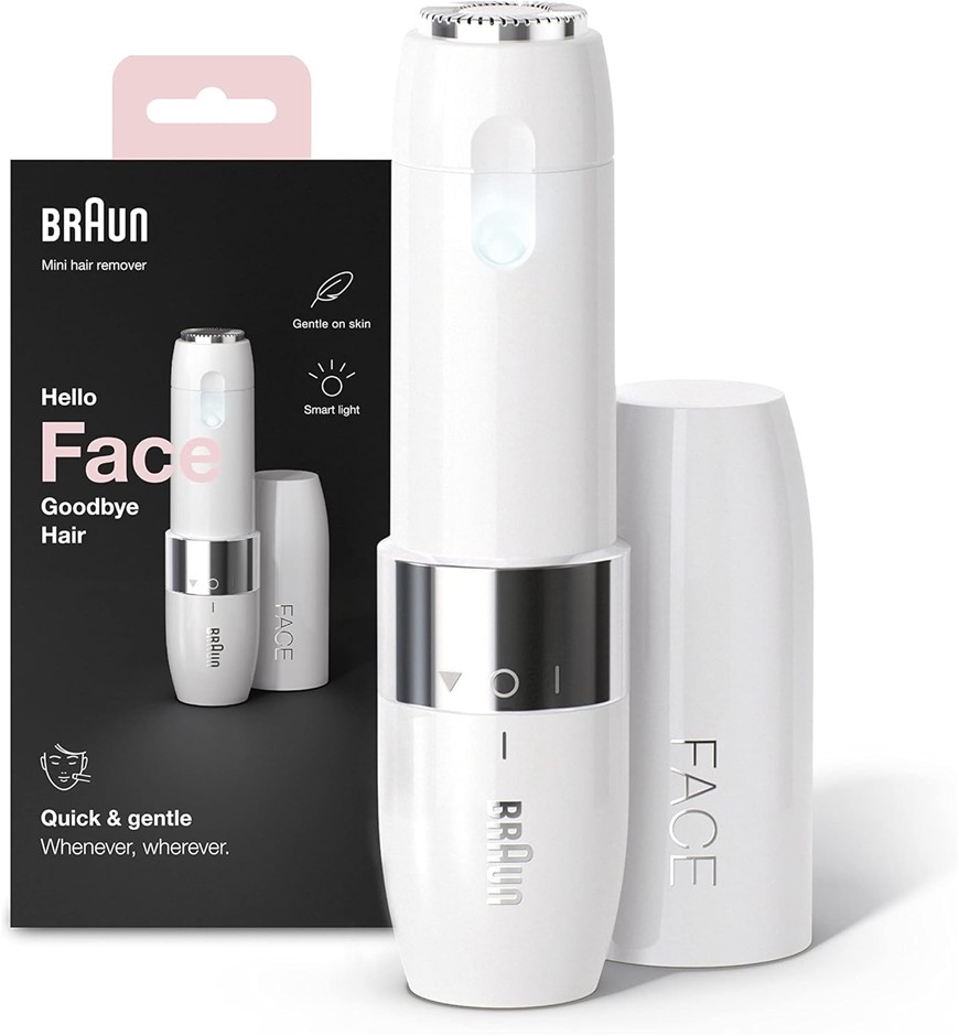 BRAUN Face Mini Hair Remover. NB: Not in original packaging.