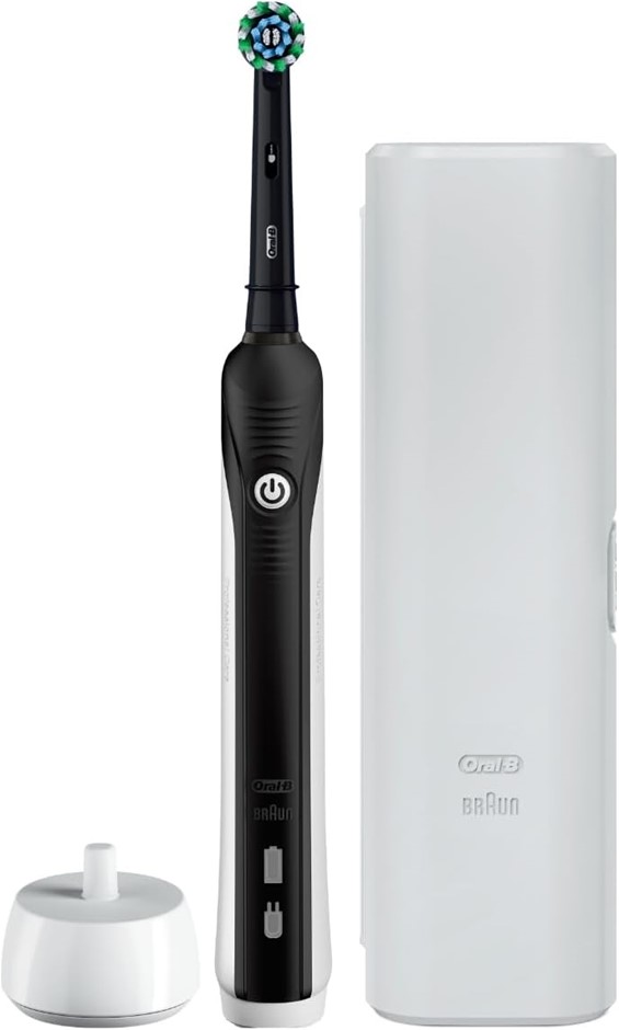 ORAL-B Pro 800 Deep Clean Electric Toothbrush, Black.