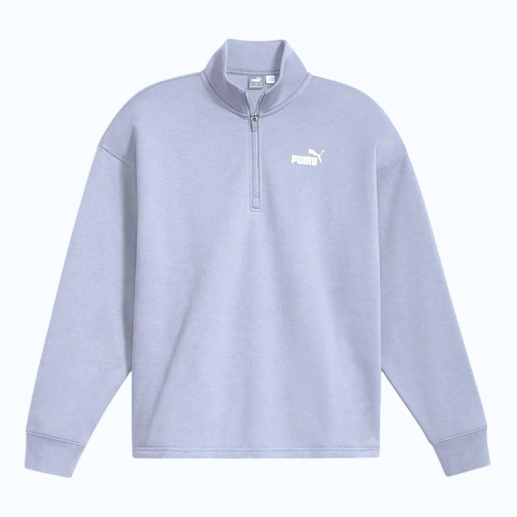 PUMA Women's ESS No.1 Logo Fleece Half-Zip, Size S, Cool Weather (86), 1355