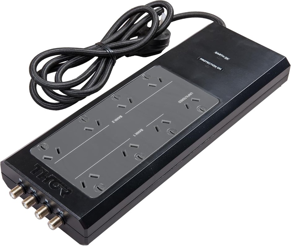 8 Way PRODIGY Surge Elite Filtration Protector. RRP: $349.95.
