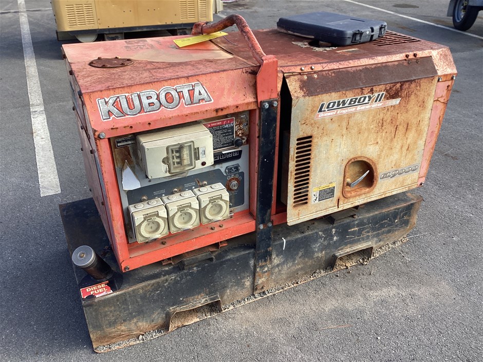 <p>Kubota Lowboy Diesel Generator</p>