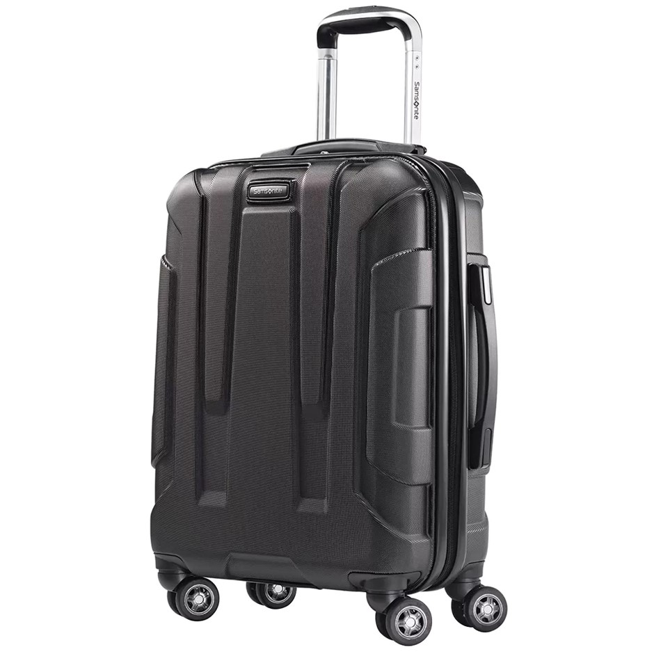 SAMSONITE Jaws Hardside Luggage Case With TSA Lock, 71cm, Black.