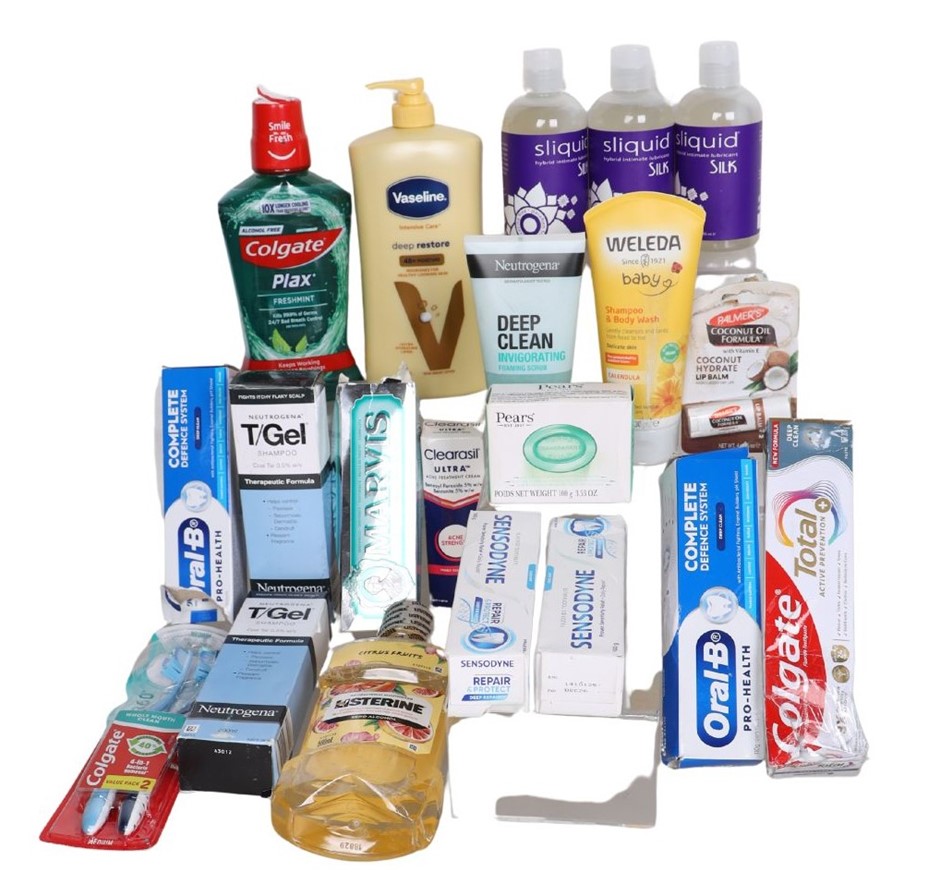 20 x Assorted Dental, Hair & Body Hygiene Care Products, Incl: VASELINE, CO