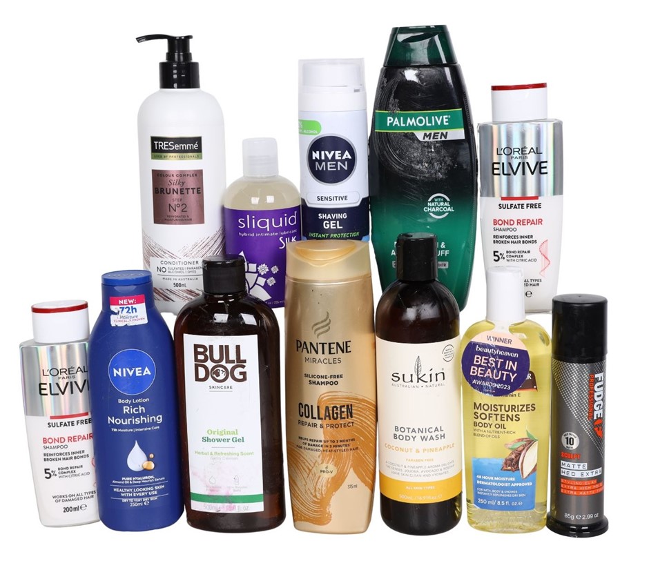 12 x Hair & Body Hygiene Care Products, Incl: TRESEMME, NIVEA & More. N.B: