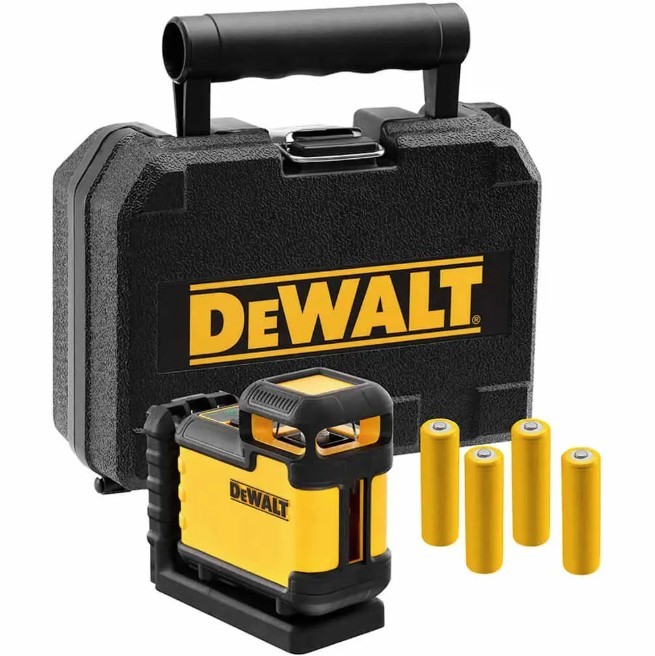 DEWALT 360 Degree Green Beam Cross Line Laser. NB: Minor use.
