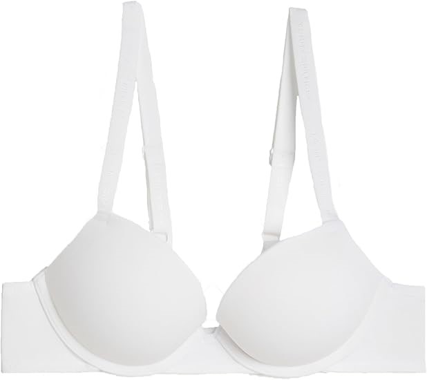 TOMMY HILFIGER Women's Micro Double Push Up Underwire Micro Bra, Size 12C,
