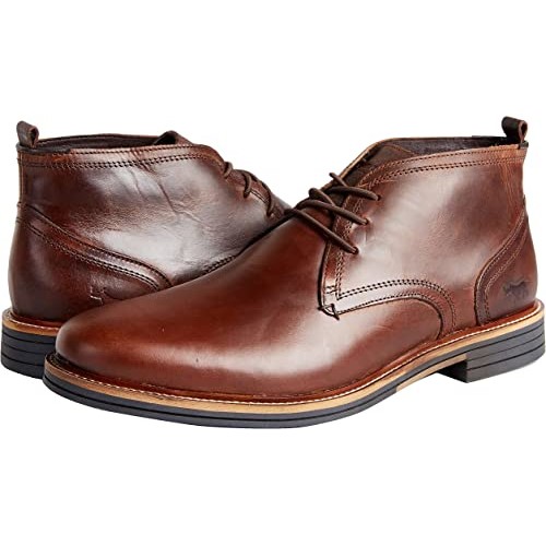 WILD RHINO Men's Shooter Boot, EU41/US8, Brown. RRP: $199.95. Buyers Note