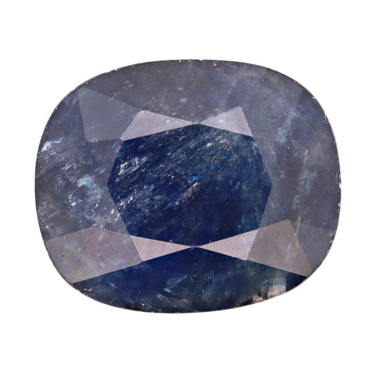 17.39 Carats Blue Sapphire