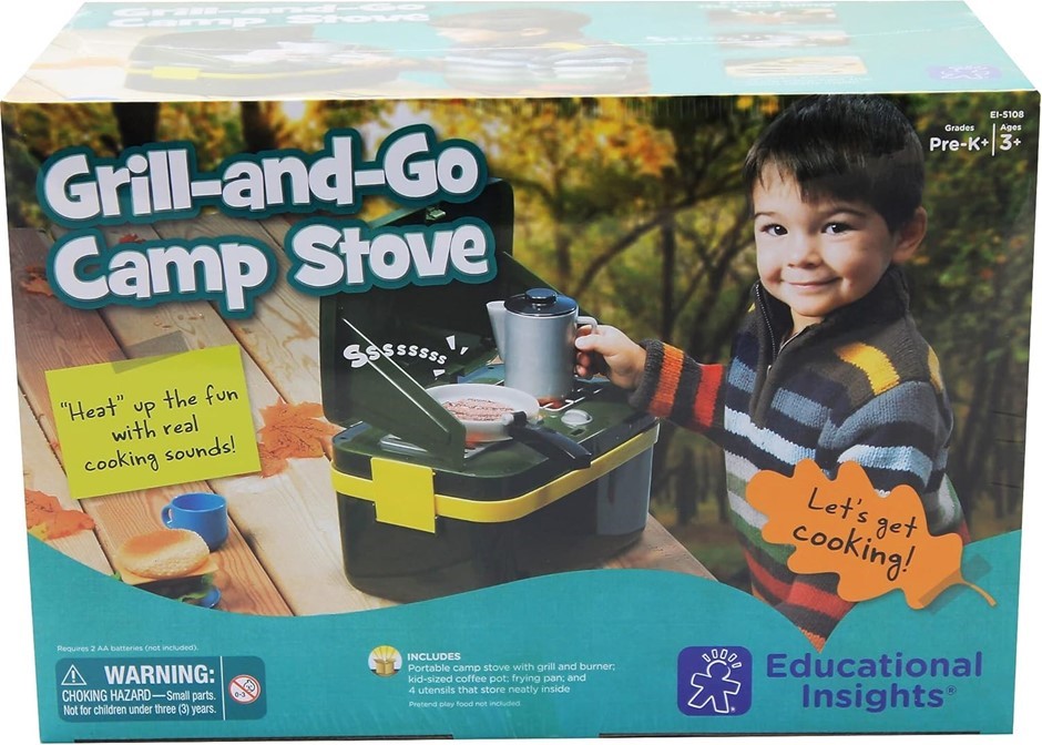 EDUCATIONAL INSIGHTS Grill-and-Go Camp Stove