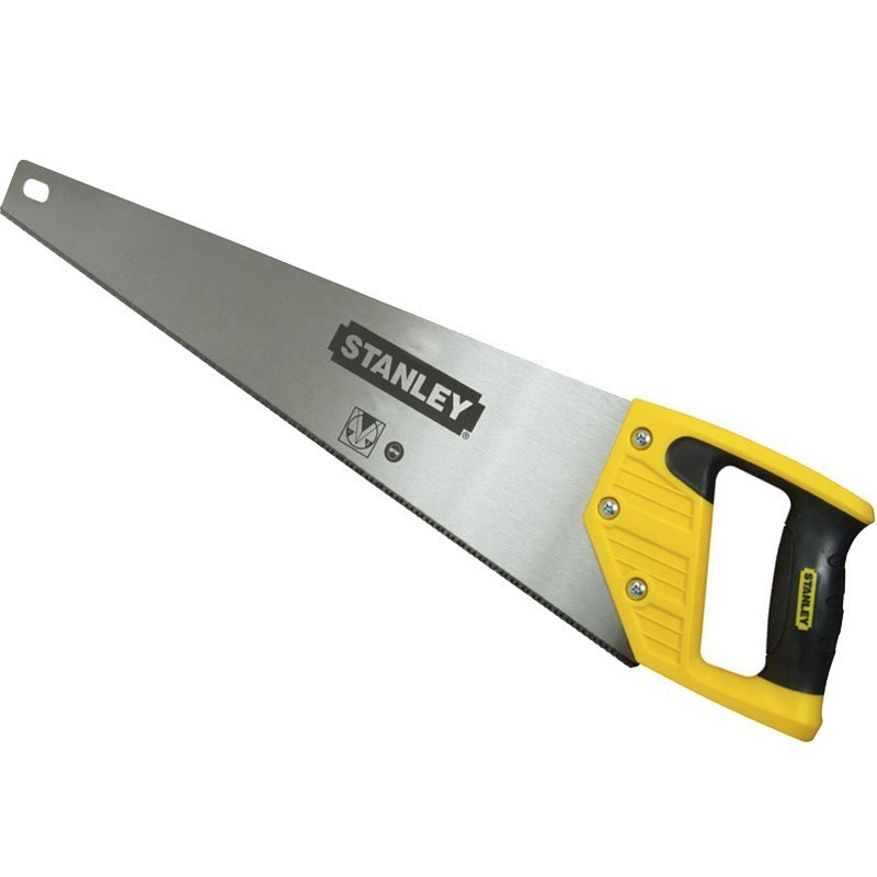 5 x STANLEY 550mm Sharpcut Hand Saws 7TPI.