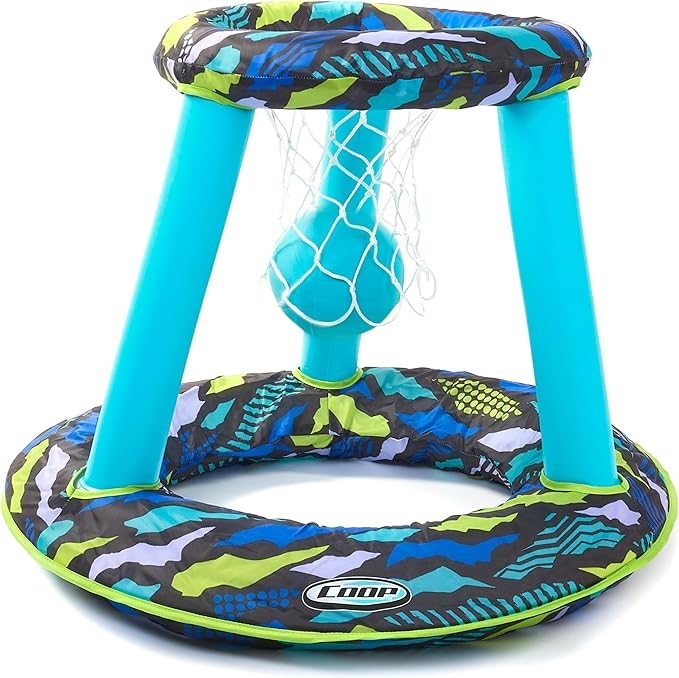 COOP Hydro Spring Hoops, Floating Basketball Set