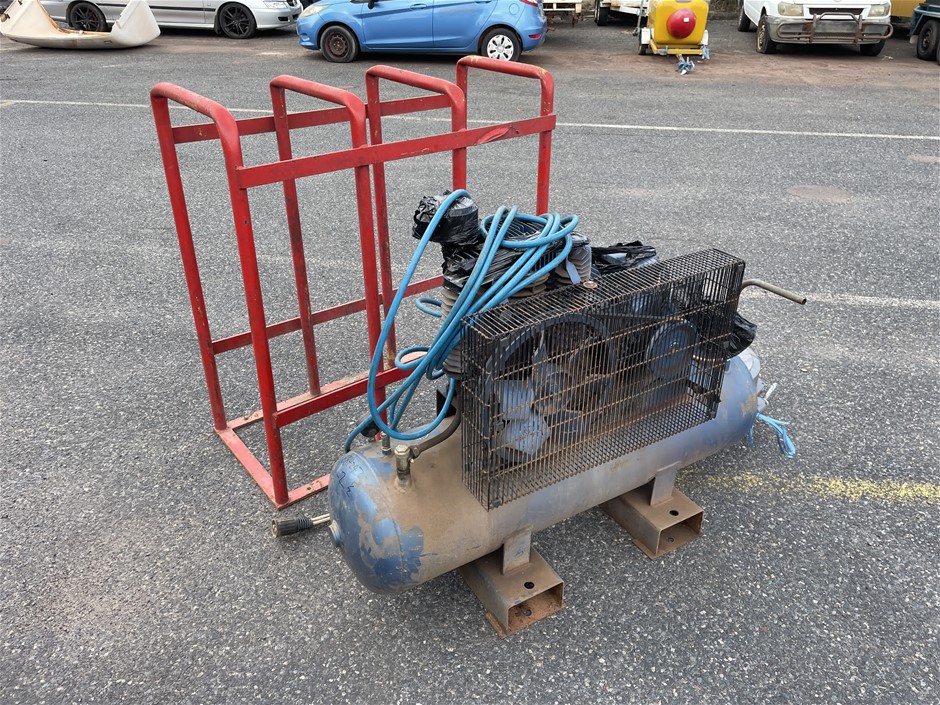 <p>Air Compressor & Tyre Cage</p>